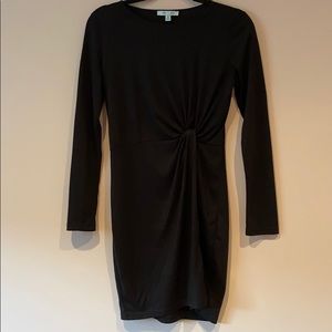 She+Sky Long Sleeve Black Dress